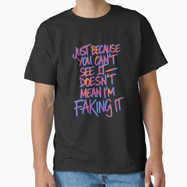 Invisible Disability Awareness Support Classic T-Shirt