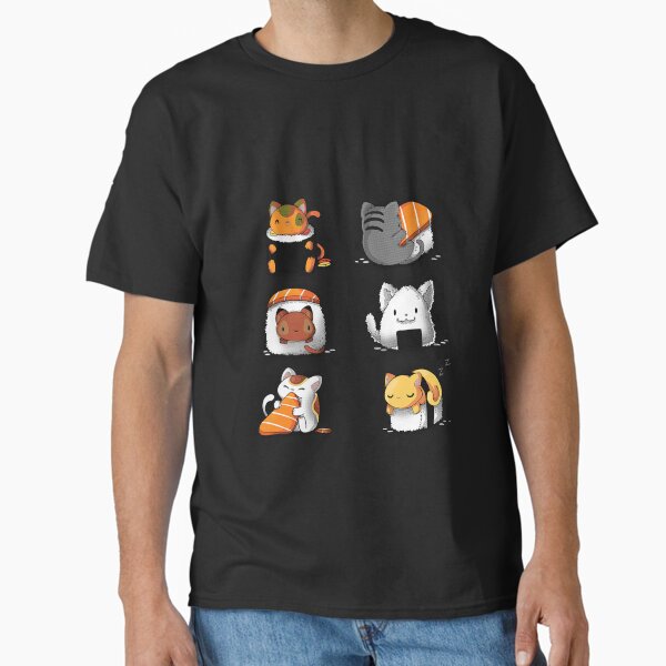 Cute sushi cats Classic T-Shirt