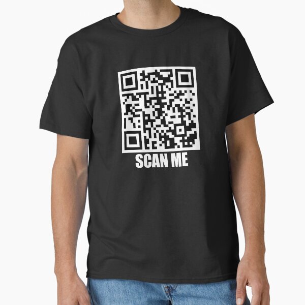 Rick Roll Scan Me Classic T-Shirt