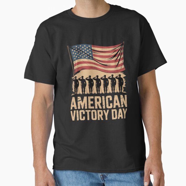 American Flag Veterans Day American Victory Day Classic T-Shirt