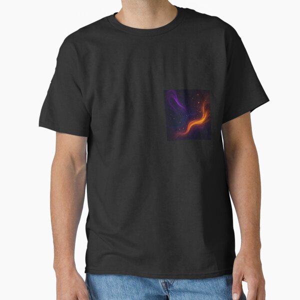 Cosmic waves energy fantasy Classic T-Shirt
