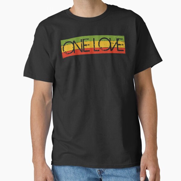 Rasta Colors One Love Classic T-Shirt
