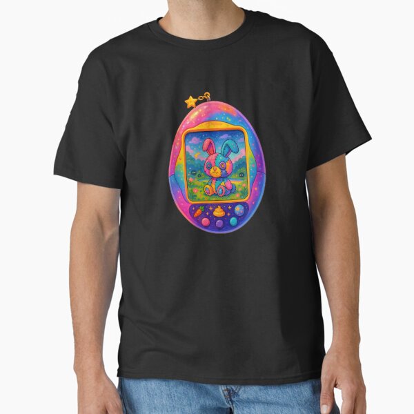 Virtual Pet Patchwork Bunny Classic T-Shirt