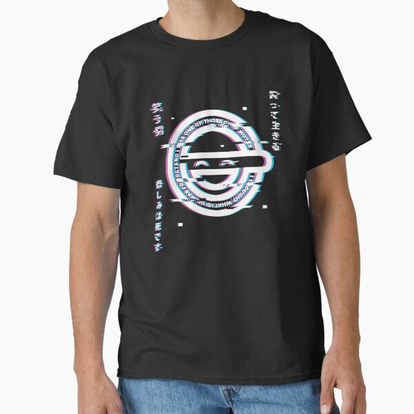 The Laughing Man - Ghost In The Shell Hacker Classic T-Shirt