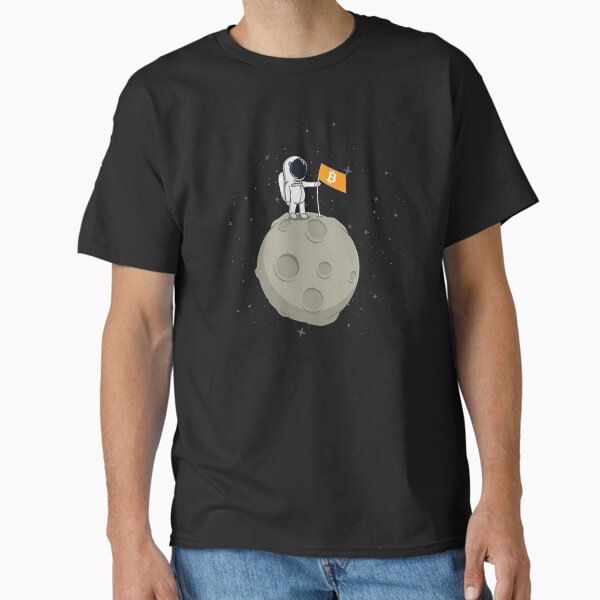 Bitcoin Moon Classic T-Shirt