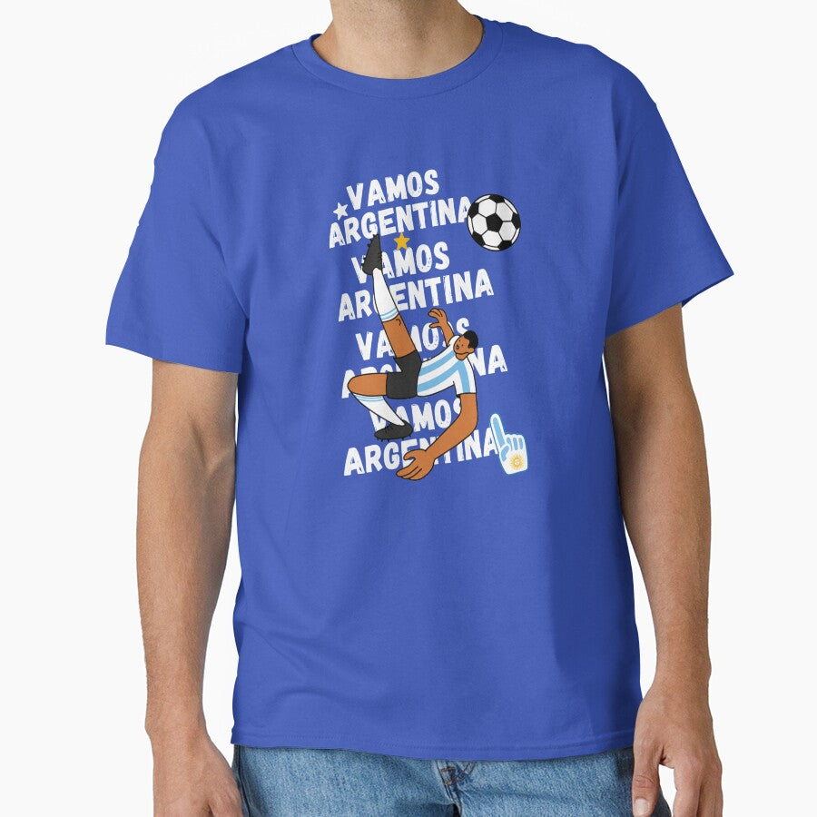 Argentina Soccer World Cup Fan Vibes by Oniyasha