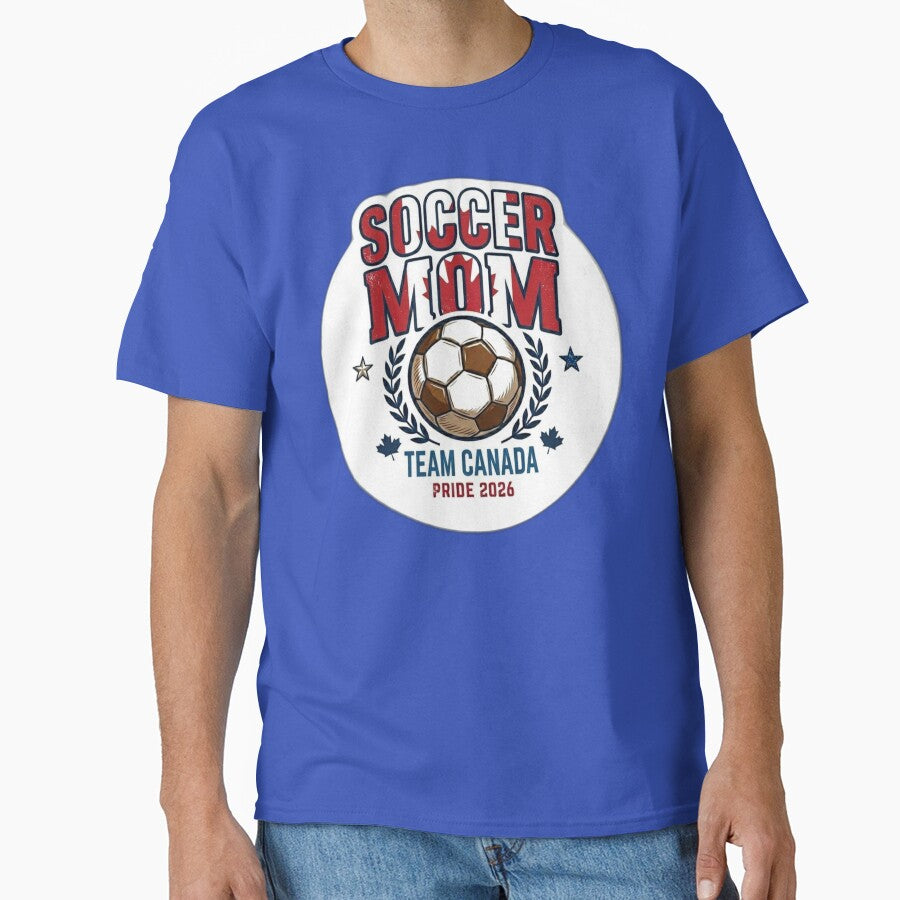 Vintage Canada Soccer Mom Retro Canadian Flag Football Fan by Fatomfatom