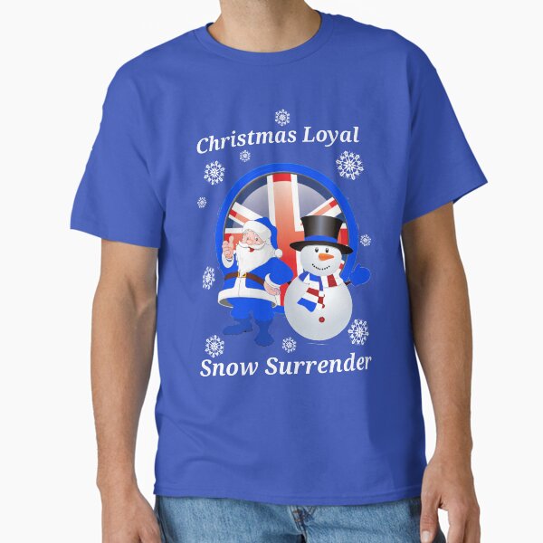 Christmas Loyal Snow Surrender Classic T-Shirt