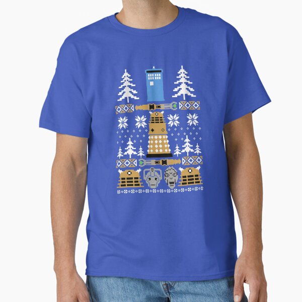 Doctor Ugly Sweater Who Classic T-Shirt