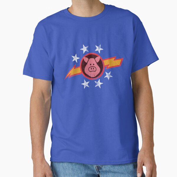 Vintage Pigs in Space Classic T-Shirt