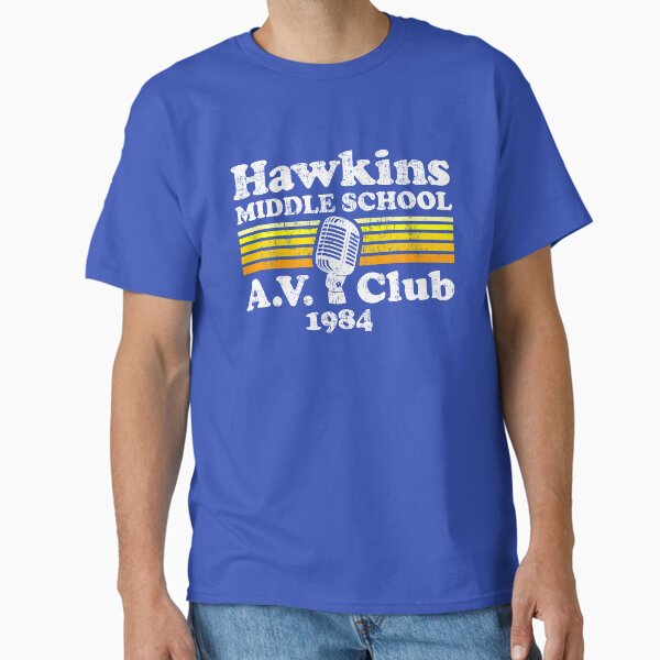 Hawkins Middle School A.V. Club Classic T-Shirt