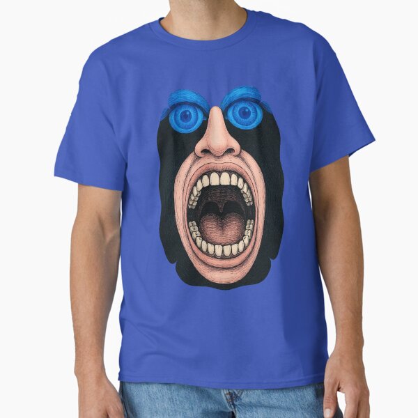 Weird Face Screaming Classic T-Shirt