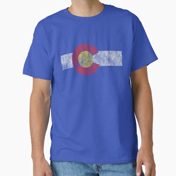 vintage colorado flag Classic T-Shirt