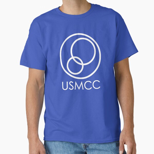 USMCC Logo (white) Classic T-Shirt
