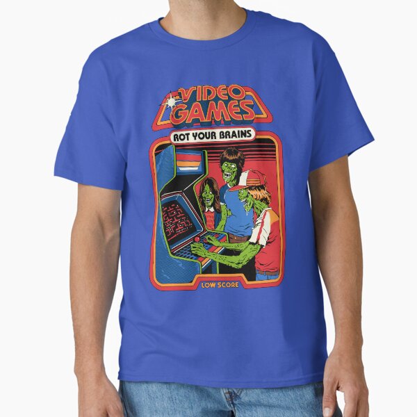 Video Games Rot Your Brains Classic T-Shirt