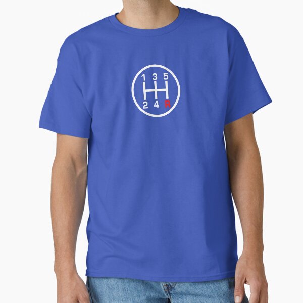 GEAR SHIFT (#0000FF) Classic T-Shirt