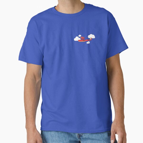 Crimson Pig Red Plane  Classic T-Shirt