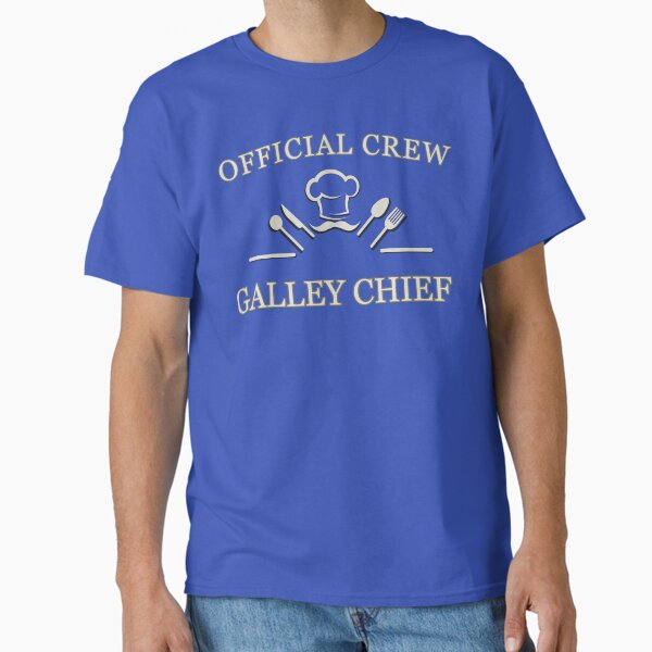 Galley Chief Cook Nautical Crew Design – Vintage Maritime Emblem Classic T-Shirt