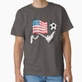 America Soccer Fans Jersey - United States Football Lovers by Colorfulman