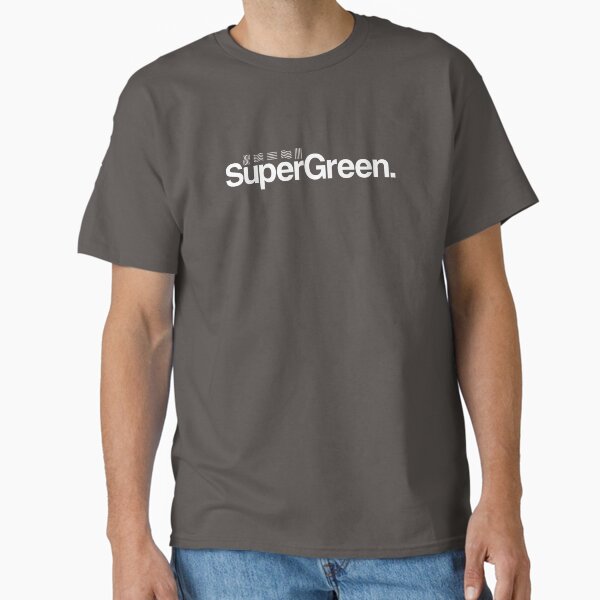 Super Green in white Classic T-Shirt