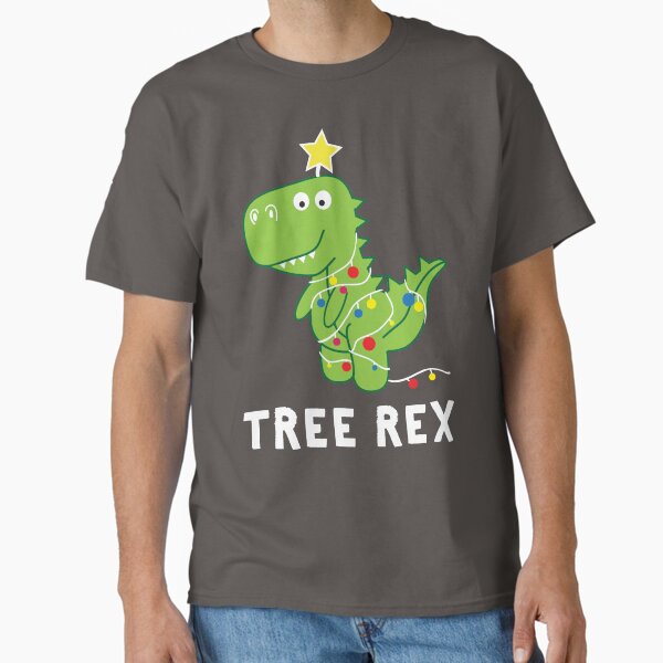 Funny Christmas Dinosaur Tree Rex Classic T-Shirt