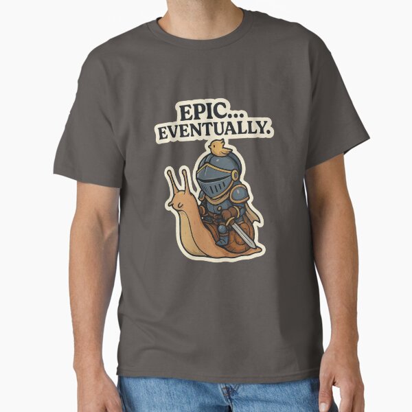 Chibi Snail Knight  Classic T-Shirt