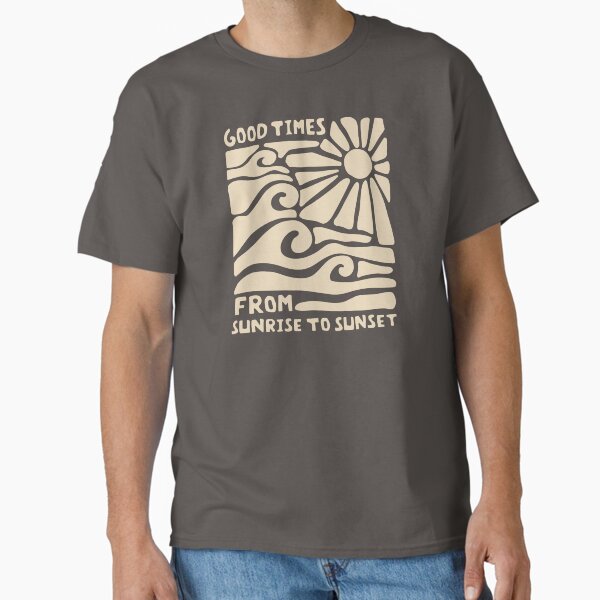 Sun and Surf from Dawn to Dusk Classic T-Shirt