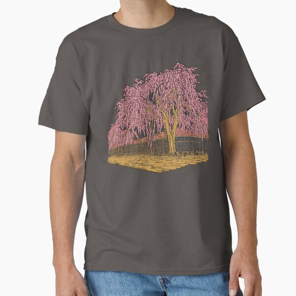 Kakunodate Weeping Cherry Blossoms | Retro Spring Elegance - Historic Samurai District Classic T-Shirt