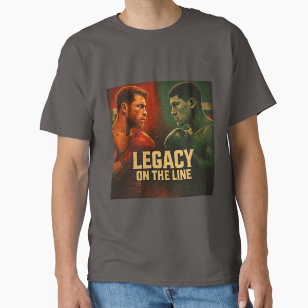 Canelo vs Bivol – Legacy on the Line | Boxing Showdown T-Shirt T-Shirt Classic T-Shirt
