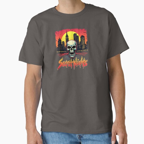 Secret Nights Skull City Classic T-Shirt