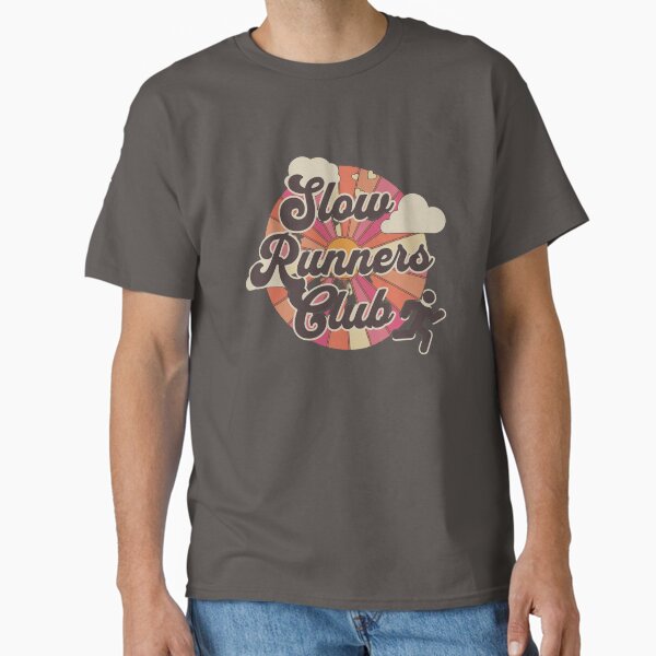 Slow RunSlow Runners Club, Slow Runner Shirt, Slow Runner Gift, Funny Running TShirt, Marathon T-Shirt, Running Gift, Vintage Retro Shirt, Retro Runners Club Classic T-Shirt