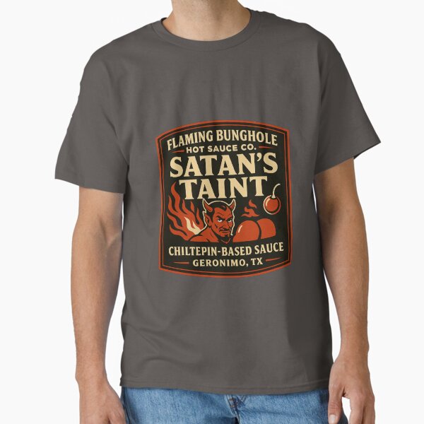 Flaming Bunghole - Satan's Taint Classic T-Shirt
