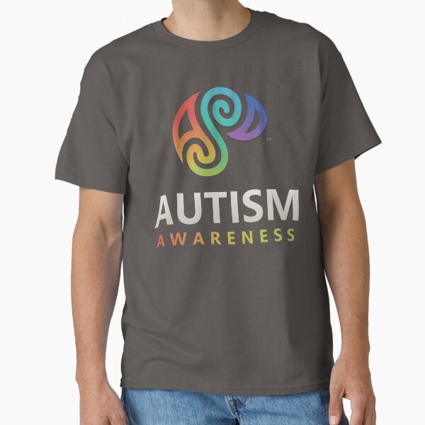Autism Awareness - ASD Brain Logo Classic T-Shirt
