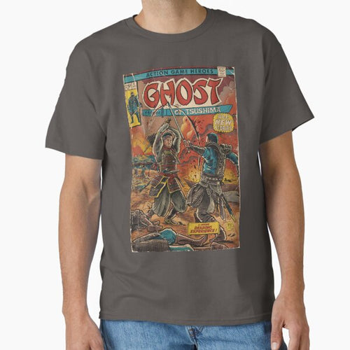 "Samurai Ghost!" fan art comic cover Classic T-Shirt