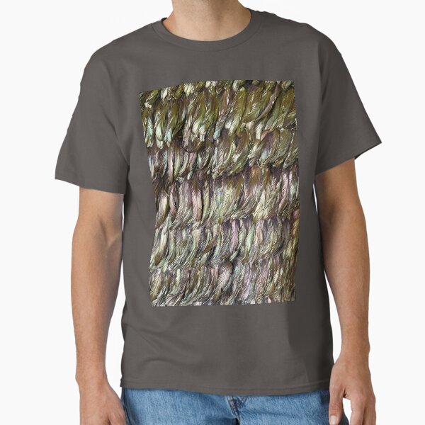 A wall of ravenâ€™s feathers  Classic T-Shirt