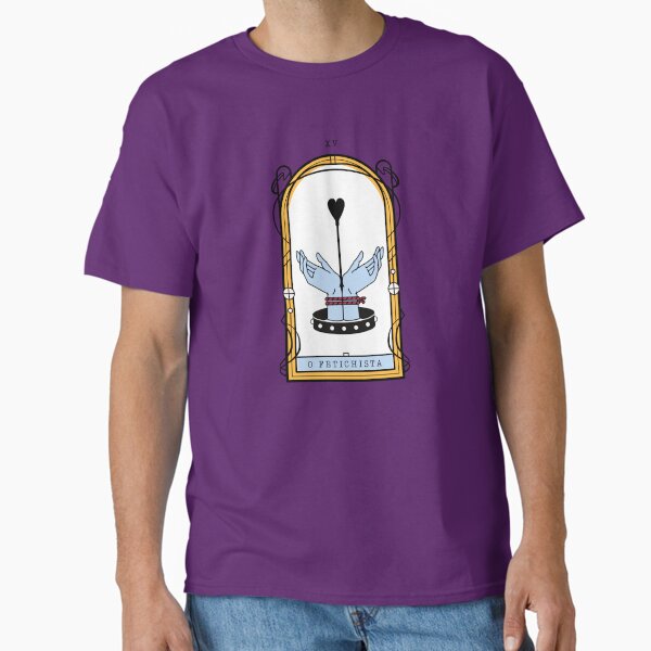 The Fetishist â€“ BDSM Tarot Card Illustration Classic T-Shirt