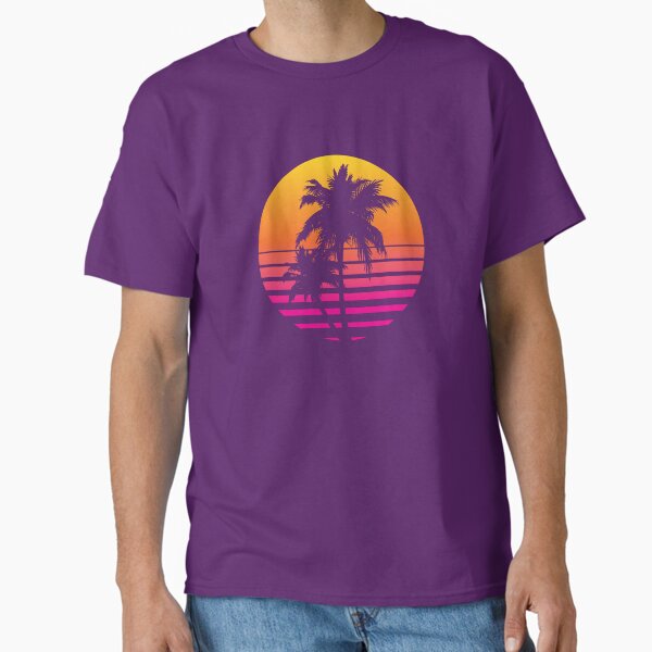 Synthwave Sunset Classic T-Shirt