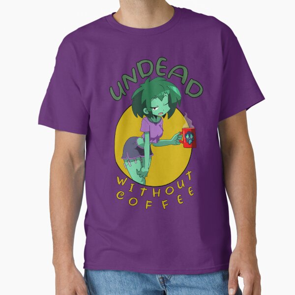 Undead Without Coffee Classic T-Shirt
