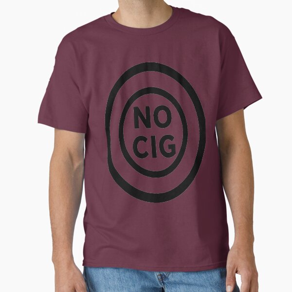 No Cig Tee - Breath of Fresh (Air) Humor Classic T-Shirt