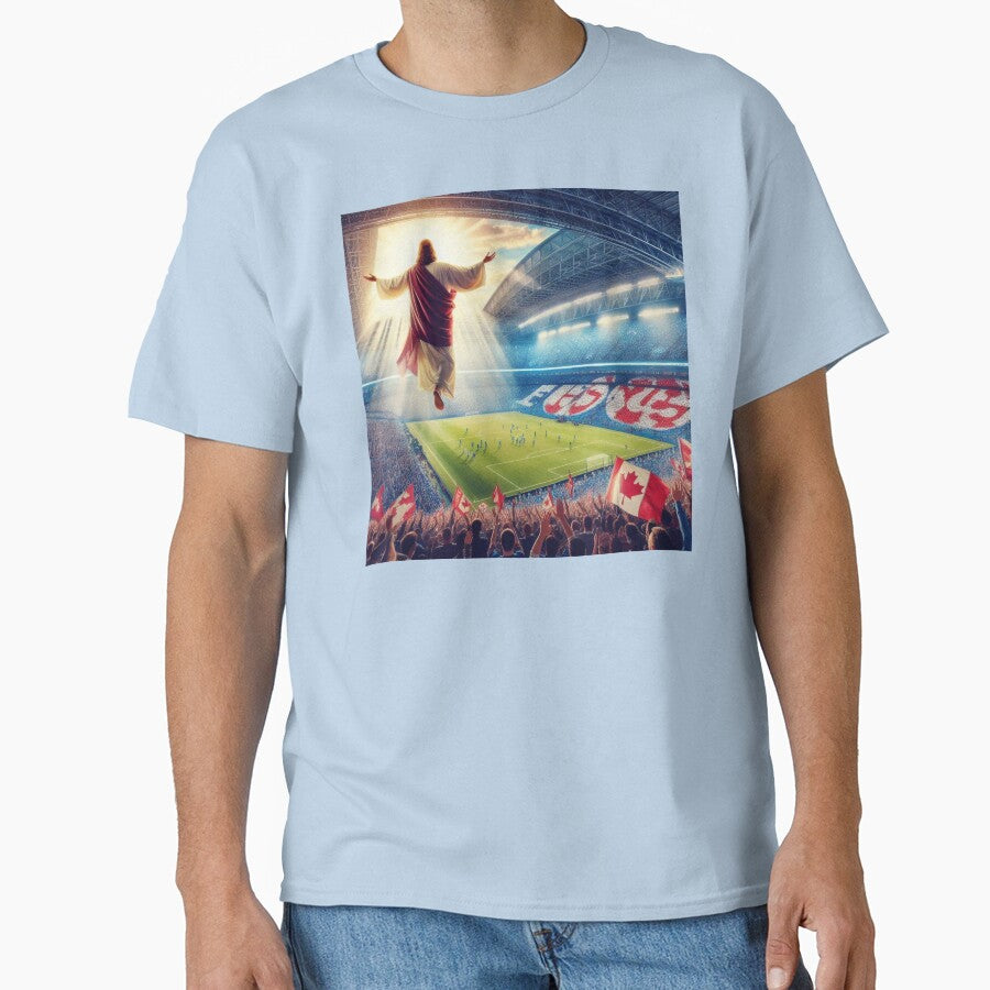 Jesus Blessing Toronto Soccer Stadium With Strength And Victory  Main SEO by PaintMeWorld