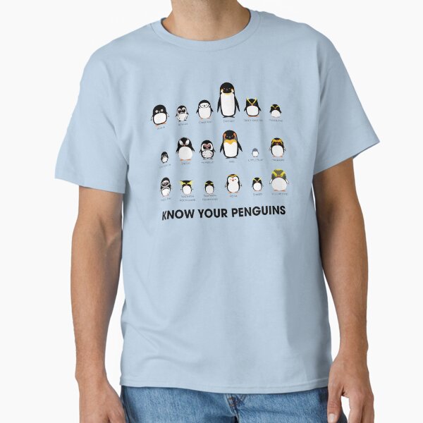 Know Your Penguins Classic T-Shirt