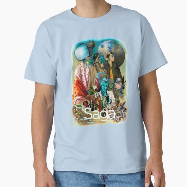 Saga comic Characters geek Classic T-Shirt
