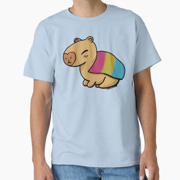 Pride Capybara- Panseuxal Classic T-Shirt