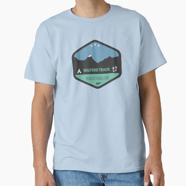 Milford Track New Zealand Badge Classic T-Shirt