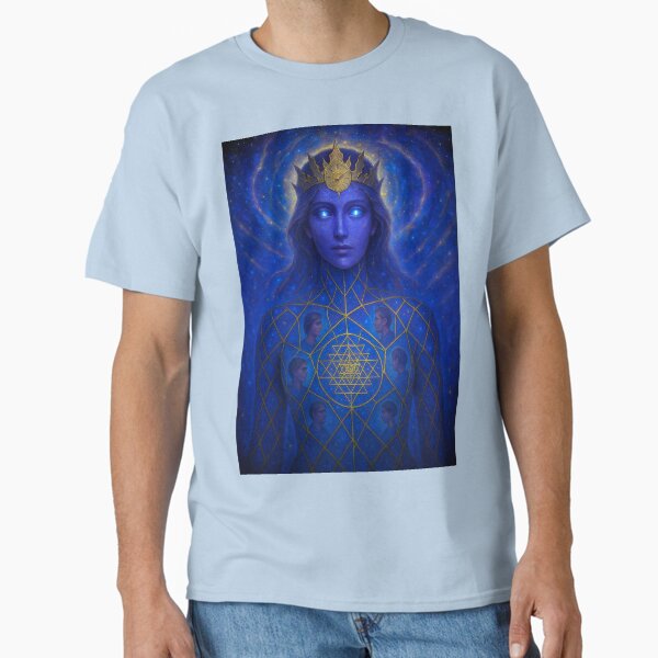 Goddess of the Unlived – Celestial Timekeeper of What-Ifs Classic T-Shirt