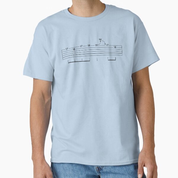 Buddy Holly Riff - Tab Classic T-Shirt