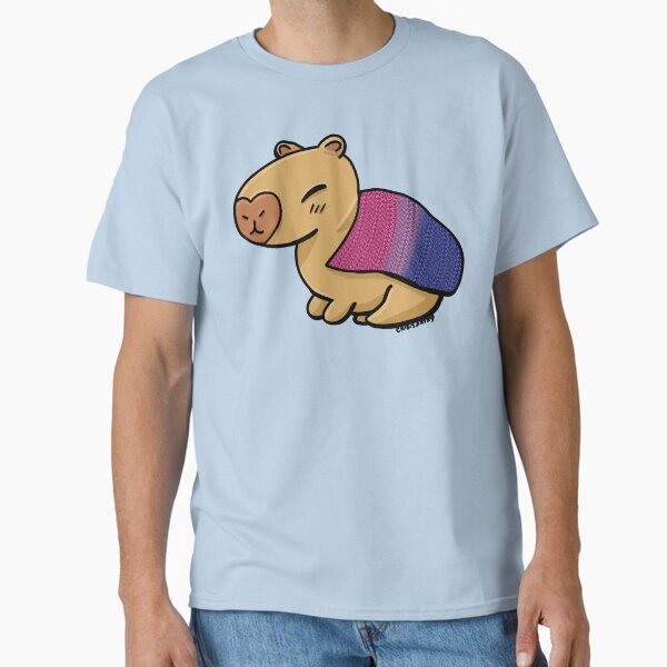 Pride Capybara- Bisexual Classic T-Shirt