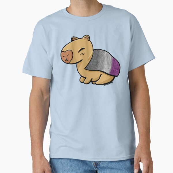 Pride Capybara- Asexual Classic T-Shirt