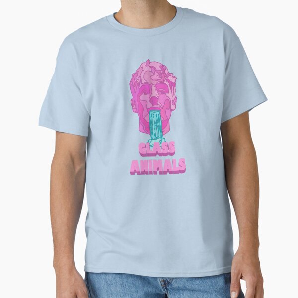 Glass Animals Soda Waterfalls (Head and Logo) Classic T-Shirt
