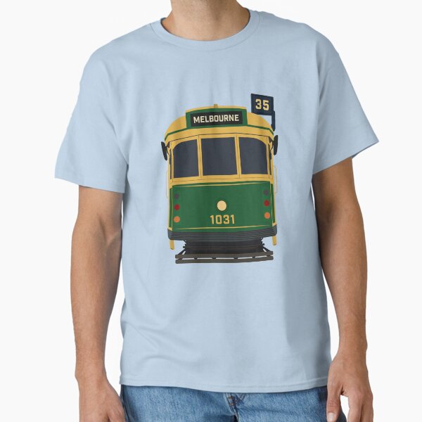 Melbourne Tram, W-Class Front View  Classic T-Shirt